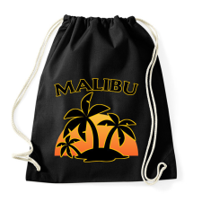 PRINTFASHION Malibu - Sportzsák, Tornazsák - Fekete tornazsák