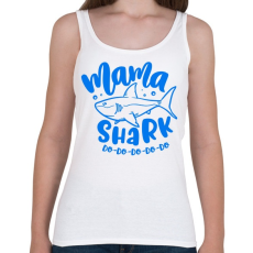 PRINTFASHION Mama shark do do do - Női atléta - Fehér