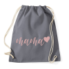 PRINTFASHION Mama - Sportzsák, Tornazsák - Grafitszürke