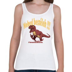 PRINTFASHION Mamasaurus - Neked beszélek - Női atléta - Fehér