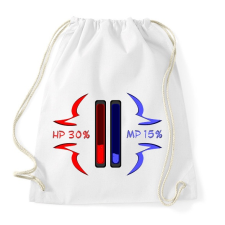 PRINTFASHION manahprpgfandesign - Sportzsák, Tornazsák - Fehér tornazsák