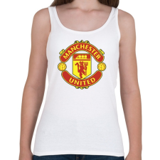 PRINTFASHION Manchester united - Női atléta - Fehér női trikó