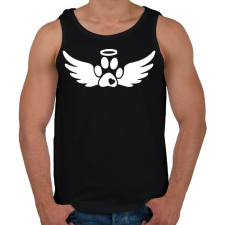 PRINTFASHION Mancs - Férfi atléta - Fekete atléta, trikó