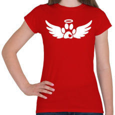 PRINTFASHION Mancs - Női póló - Piros