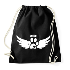 PRINTFASHION Mancs - Sportzsák, Tornazsák - Fekete tornazsák