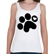 PRINTFASHION Mancsimádat  - Női atléta - Fehér