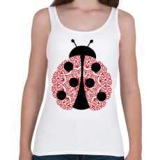 PRINTFASHION Mandala katica - Női atléta - Fehér