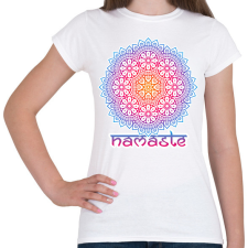 PRINTFASHION Mandala - Női póló - Fehér női póló