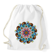 PRINTFASHION Mandala - Sportzsák, Tornazsák - Fehér tornazsák