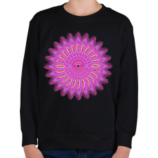 PRINTFASHION mandalaamandalaban - Gyerek pulóver - Fekete