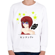 PRINTFASHION manga1 - Gyerek pulóver - Fehér