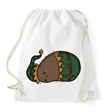 PRINTFASHION Manó krumpli - Sportzsák, Tornazsák - Fehér tornazsák