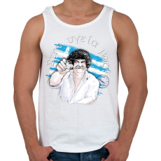 PRINTFASHION Manolis Giamas - Stin igeia mas - Rethymnon Kréta - Férfi atléta - Fehér