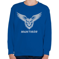 PRINTFASHION Mantikór | Boys - Gyerek pulóver - Királykék gyerek pulóver, kardigán