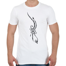 PRINTFASHION Maori hullám2 - Férfi póló - Fehér férfi póló