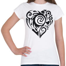 PRINTFASHION Maori szív1 - Női póló - Fehér női póló