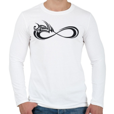 PRINTFASHION Maoriforever3 - Férfi hosszú ujjú póló - Fehér férfi póló