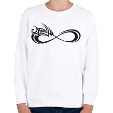PRINTFASHION Maoriforever3 - Gyerek pulóver - Fehér