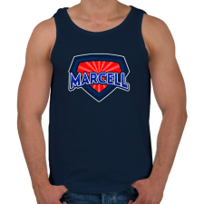 PRINTFASHION MARCELL - Férfi atléta - Sötétkék atléta, trikó