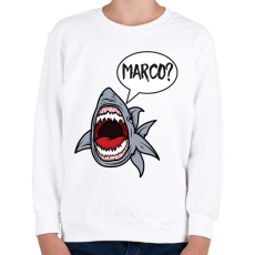 PRINTFASHION Marco?  - Gyerek pulóver - Fehér