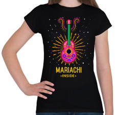PRINTFASHION Mariachi - Női póló - Fekete női póló
