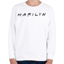 PRINTFASHION Marilyn - Gyerek pulóver - Fehér gyerek pulóver, kardigán