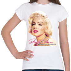 PRINTFASHION marilyn-monroe - Női póló - Fehér
