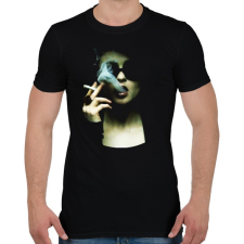 PRINTFASHION Marla - Férfi póló - Fekete férfi póló