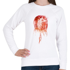 PRINTFASHION Mars - Női pulóver - Fehér