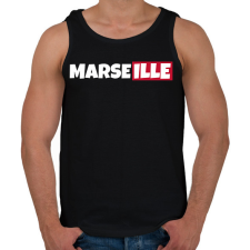 PRINTFASHION MARSEILLE - Férfi atléta - Fekete atléta, trikó