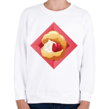 PRINTFASHION Mashle krémes - Gyerek pulóver - Fehér gyerek pulóver, kardigán