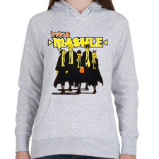 PRINTFASHION Mashle: Magic and muscles - Női kapucnis pulóver - Sport szürke női pulóver, kardigán