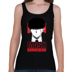 PRINTFASHION Mashle Mash Burnedead - Női atléta - Fekete