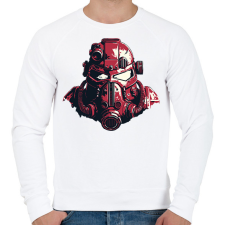 PRINTFASHION Mask - Férfi pulóver - Fehér férfi pulóver, kardigán