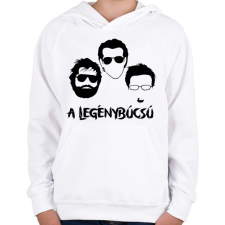 PRINTFASHION Másnaposok legénybúcsú - Gyerek kapucnis pulóver - Fehér gyerek pulóver, kardigán