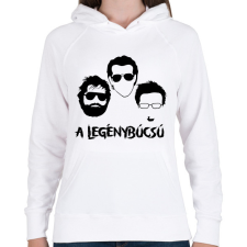 PRINTFASHION Másnaposok legénybúcsú - Női kapucnis pulóver - Fehér női pulóver, kardigán