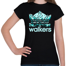 PRINTFASHION Mások - Walkers - Női póló - Fekete női póló