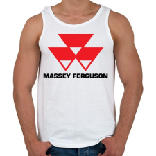 PRINTFASHION Massey-Ferguson - Férfi atléta - Fehér atléta, trikó