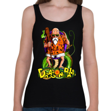 PRINTFASHION master roshi - Női atléta - Fekete női trikó