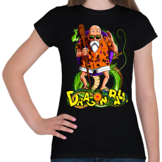 PRINTFASHION master roshi - Női póló - Fekete