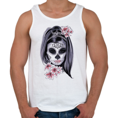 PRINTFASHION Maszk - Férfi atléta - Fehér