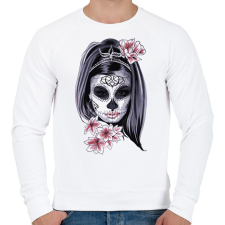 PRINTFASHION Maszk - Férfi pulóver - Fehér férfi pulóver, kardigán