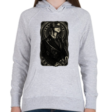 PRINTFASHION Maszkos  - Női kapucnis pulóver - Sport szürke