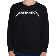 PRINTFASHION MatematicA - Gyerek pulóver - Fekete gyerek pulóver, kardigán