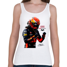 PRINTFASHION Max Verstappen new - Női atléta - Fehér női trikó