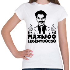 PRINTFASHION Maxijó legénybúcsú - Női póló - Fehér