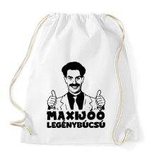 PRINTFASHION Maxijó legénybúcsú - Sportzsák, Tornazsák - Fehér tornazsák