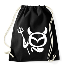 PRINTFASHION Mazda Devil - Sportzsák, Tornazsák - Fekete tornazsák