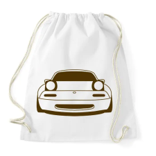 PRINTFASHION Mazda mx5 Barna - Sportzsák, Tornazsák - Fehér tornazsák