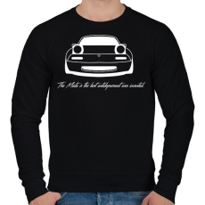 PRINTFASHION Mazda mx5 - Férfi pulóver - Fekete